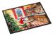 Cookies With Santa Claus Mrs. Claus Doormat Front Door Mat Indoor Outdoor Rugs For Entryway, Non Slip Washable Low Pile, 24H X 36W_maomaolike.com
