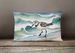 Birds, Birds, Birds Throw Pillow Throw Pillow For Indoor Couch Bed Outdoor Patio Washable, Sanderling 7525,12Hx16W_maomaolike.com
