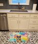 Chihuahua Hippie Dawg Memory Foam Kitchen Mat Machine Washable Anti-Fatigue Mat Cushion Comfort Bath Mat Or Kitchen Rug_maomaolike.com