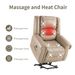 Futon Sofa Bed, Velvet Futon Couch For Living Room, Recliner Sleeper Sofa Bed With 2 Cup Holders, Removable Armrests, Metal Legs, Light Brown_maomaolike.com