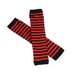 Unisex Casual all-purpose Christmas Fingertip gloves Solid color jacquard adult striped gloves_maomaolike.com