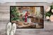 Cookies With Santa Claus Mrs. Claus Doormat Front Door Mat Indoor Outdoor Rugs For Entryway, Non Slip Washable Low Pile, 24H X 36W_maomaolike.com