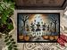 Dancing Skeletons Spooky Halloween Doormat Front Door Mat Indoor Outdoor Rugs For Entryway, Non Slip Washable Low Pile, 24H X 36W_maomaolike.com