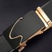 HOT JIFANPAUL New Fashion Automatic Buckle Business Genuine Leather Jeans High Quality Men's Belt No Gift Box_maomaolike.com