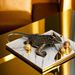 Solid Antique-Style Lizard Pet Ornament Handheld Play Piece Creative Retro Small Animal Desktop Tea Table Decoration_maomaolike.com
