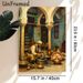 Copper Artisan Workshop Painting Poster, Rich-toned Realistic Oil Painting Poster, Cultural Craft Studio Scene Decor Ideal For Living Room, Study_maomaolike.com