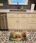 North Carolina Dogwoods In Watercolor Memory Foam Kitchen Mat Machine Washable Anti-Fatigue Mat Cushion Comfort Bath Mat Or Kitchen Rug_maomaolike.com