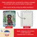 Dachshund Christmas Porcelain Ornament Christmas Tree Hanging Decorations For Home Christmas Holiday, Rectangle, Gift, Multicolor_maomaolike.com