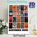 Northern Soul Themed Painting Poster, Vibrant Retro Graphic Collage Poster, Boasts Classic Music & Vintage Fashion Motifs, Suitable For Music Room_maomaolike.com