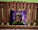 Rottweiler King Of Mardi Gras Throw Pillow Machine Washable, Indoor Outdoor Decorative Pillow For Couch, Bed Or Patio, 14Hx14W_maomaolike.com