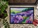 New Hampshire Purple Lilac In Watercolor Doormat Front Door Mat Indoor Outdoor Rugs For Entryway, Non Slip Washable Low Pile, 24H X 36W_maomaolike.com