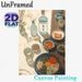 Korean Cuisine & Soju Painting Poster, Warm-toned Illustrated Food Scene Poster, Appealing Culinary Artwork Ideal For Restaurant And Kitchen Dining_maomaolike.com