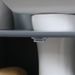 Under Sink Bathroom Cabinet With 2 Doors And Shelf, Pedestal Sink Bathroom Vanity Cabinet, Gray_maomaolike.com