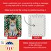 Japanese Bobtail Cat By The Christmas Tree Porcelain Ornament Christmas Tree Hanging Decorations For Home Christmas Holiday, Rectangle, Gift, Multicolor_maomaolike.com