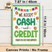 Payment Notice Painting Poster, Vibrant Playful Design With Cookies And Bunting Poster, Clear Payment Method Reminder, Ideal For Bakery Shops And_maomaolike.com