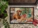 Rhodesian Ridgeback Christmas Cookies Doormat Front Door Mat Indoor Outdoor Rugs For Entryway, Non Slip Washable Low Pile, 24H X 36W_maomaolike.com