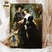 Vintage Aristocratic Family Portrait Painting Poster, Rich-toned Classical Art Poster, Elegant Historical Artwork Ideal For Living Room, Study And_maomaolike.com