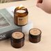 Cross-Border E-commerce Soy Wax Creative Glass Jar Aromatherapy Candle Wholesale Eco-Friendly_maomaolike.com