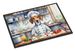 American Foxhound The Chef Doormat Front Door Mat Indoor Outdoor Rugs For Entryway, Non Slip Washable Low Pile, 24H X 36W_maomaolike.com