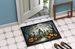 Graveyard Spooky Halloween Doormat Front Door Mat Indoor Outdoor Rugs For Entryway, Non Slip Washable Low Pile, 24H X 36W_maomaolike.com