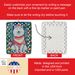 Samoyed Christmas Porcelain Ornament Christmas Tree Hanging Decorations For Home Christmas Holiday, Rectangle, Gift, Multicolor_maomaolike.com