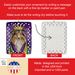 Sheltie King Of Mardi Gras Porcelain Ornament Christmas Tree Hanging Decorations For Home Christmas Holiday, Rectangle, Gift, Multicolor_maomaolike.com