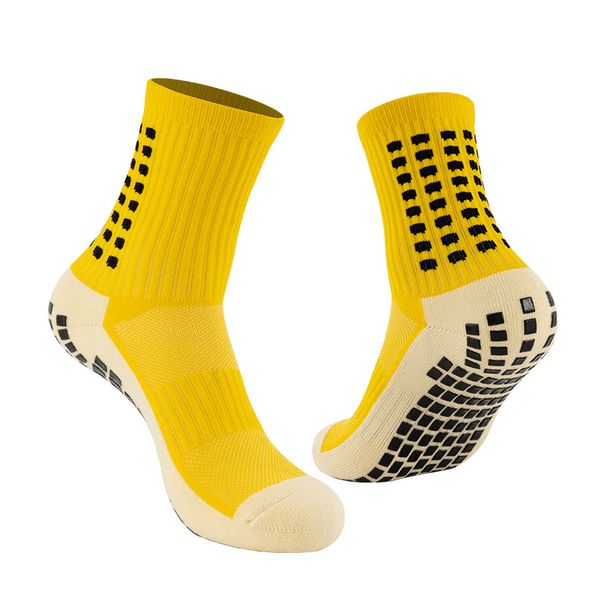 Unisex Adhesive non-slip towel socks thickened basketball sports socks wadding sweat wear breathable socks for women mid-tube socks for men_maomaolike.com