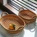 Rattan-like Woven For Living Room Handmade Snack Storage Kitchen Bun Bread Desktop Household Fruit Basket Tray_maomaolike.com