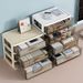 Drawer Box Desktop Office Desk Organizer Miscellaneous Stationery Rack Student Dormitory Storage Bin_maomaolike.com
