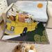 Cute Cartoon Puppy Children's Room Decoration Single Throw Sofa Car Seat Blanket_maomaolike.com