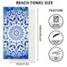 Microfiber Sand Free Beach Towel Thin Quick Dry Super Absorbent Lightweight Towels For Travel Sports Pool Swimming Bath Camping Yoga_maomaolike.com