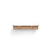 Floating Shelves 17.9" Wall Mounted Wood Shelves For Bathroom, Bedroom, Living Room, Kitchen, Hanging Shelf For Books/Storage/Decor With Invisible Brackets, Brown_maomaolike.com
