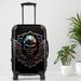 Biker Luggage, 20/24/28 Inch Luggage, Carry-On, Custom Luggage, Luggage Set, Suitcase, Travel, Vacation, Cabin Suitcase, Custom Suitcase, Personalized Luggage_maomaolike.com
