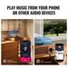 VEVOR Vinyl Record Player, 3-Speed, Belt Driven Turntable Record Player With Built-in 3W Speaker Magnetic Cartridge, Support 33/45/78 RPM Bluetooth Aux In RCA Output, For 7/10 /12 In Vinyl Records_maomaolike.com