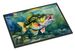 Largemouth Bass Doormat Front Door Mat Indoor Outdoor Rugs For Entryway, Non Slip Washable Low Pile, 24H X 36W_maomaolike.com