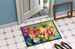 Orchids In Watercolor Doormat Front Door Mat Indoor Outdoor Rugs For Entryway, Non Slip Washable Low Pile, 24H X 36W_maomaolike.com