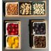 Home Garden Divided Snacks Nuts Snack Dish Candy KTV Seasoning Dessert Ceramic Dried Fruit Plate Packaging Box_maomaolike.com