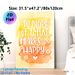 Inspirational "Do More Of What Makes You Happy" Painting Poster, Soft Watercolor Warm Tone With Daisies Poster, Uplifting Decor Piece Suitable For_maomaolike.com