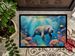 Summer Manatee Doormat Front Door Mat Indoor Outdoor Rugs For Entryway, Non Slip Washable Low Pile, 24H X 36W_maomaolike.com