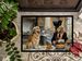 Golden Retriever Fall Kitchen Pumpkins Doormat Front Door Mat Indoor Outdoor Rugs For Entryway, Non Slip Washable Low Pile, 24H X 36W_maomaolike.com