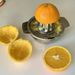 Stainless Steel Manual Citrus Juicer - 43.96oz Heavy Duty Press For Oranges/Lemons/Pomegranates, Dishwasher Safe Kitchen_maomaolike.com