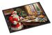 Cookies With Santa Claus Doormat Front Door Mat Indoor Outdoor Rugs For Entryway, Non Slip Washable Low Pile, 24H X 36W_maomaolike.com