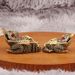 Brass Hollow Three-Legged Living Room Study Retro Inlaid Diamond Decoration Money-Biting Golden Toad Ornament Metal Craft_maomaolike.com