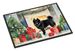 German Spitz Cozy Christmas Doormat Front Door Mat Indoor Outdoor Rugs For Entryway, Non Slip Washable Low Pile, 24H X 36W_maomaolike.com