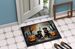 Rottweiler Spooky Halloween Doormat Front Door Mat Indoor Outdoor Rugs For Entryway, Non Slip Washable Low Pile, 24H X 36W_maomaolike.com