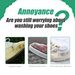 Jue-Fish Shoes Stain Removal Yellow Gel, Remove Oxidation To Clean Stains Yellow Edge Wash Free Gel Small White Shoes_maomaolike.com