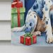 English Setter Christmas Reindeer House Flag Large Porch Sleeve Pole Decorative Outside Yard Banner Artwork Wall Hanging, Polyester, House Size, Multicolor_maomaolike.com