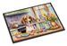 Decorating Easter English Foxhound Doormat Front Door Mat Indoor Outdoor Rugs For Entryway, Non Slip Washable Low Pile, 24H X 36W_maomaolike.com