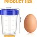 10 Pcs/pack 4oz Small Lids, Salad Dressing Container To Go Airtight Leakproof Condiment Containers With Screw_maomaolike.com