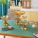 Nordic Light Luxury Style Crystal Glass Fruit For Home Living Room Coffee Table High-end Snack Candy Display Plate With_maomaolike.com